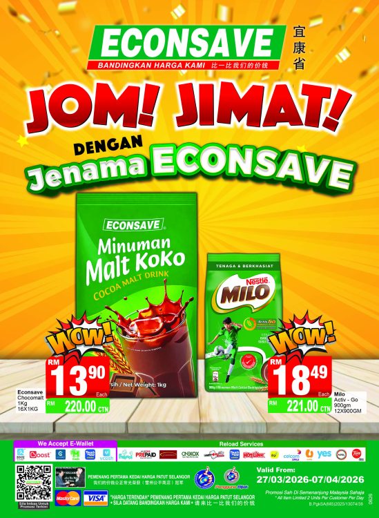 Supermarket Promotion Malaysia April 2026 | Grocery Deals & Harga Murah