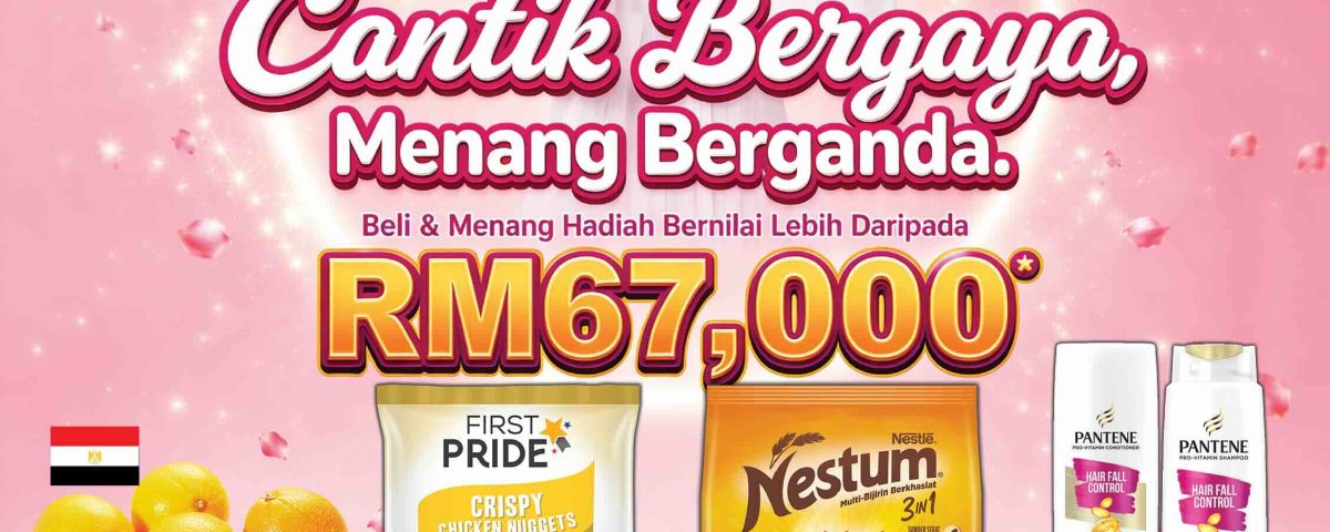 Cantik Bergaya, Menang Berganda Bersama Promosi Econsave