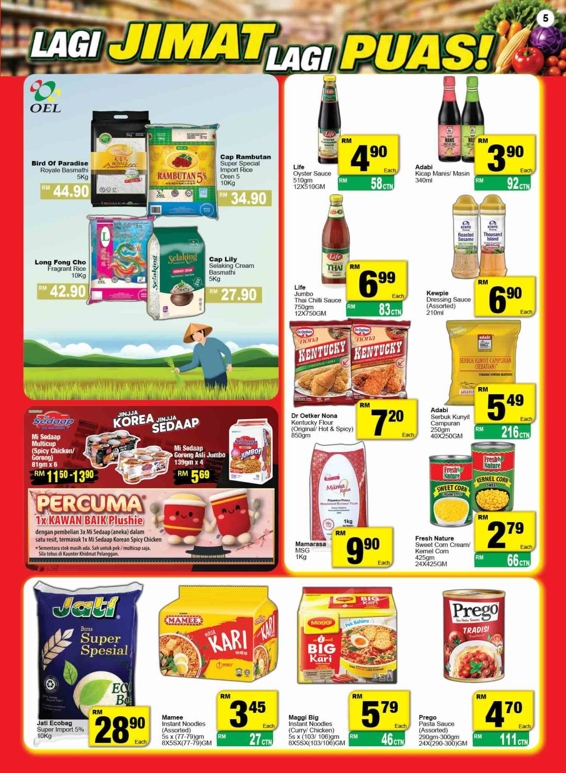 Barangan Runcit dan Sos Masakan Pada Harga Berpatutan - Econsave
